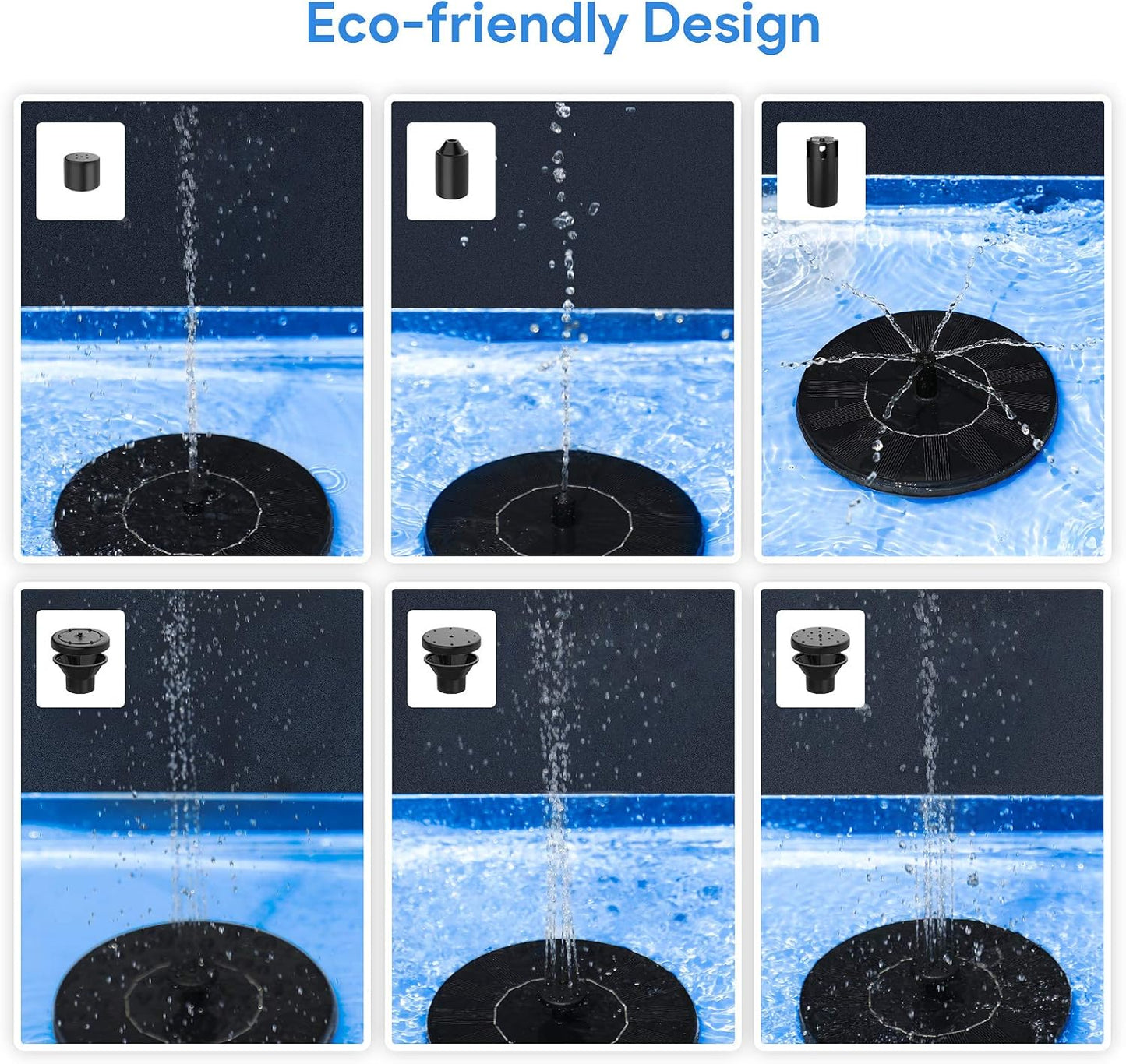 Solar Water Fountain