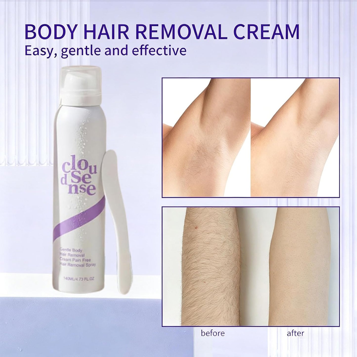 Zelviros™ Pain-Free Hair Removal Spray