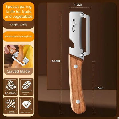 Zelviros™ Premium Stainless Steel Vegetable Peeler Pro