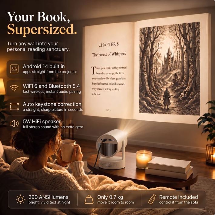 Readora™ Smart-Projector