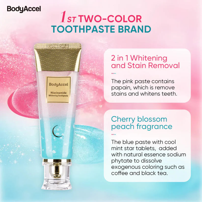Zelviros™ Niacinamide Whitening Toothpaste