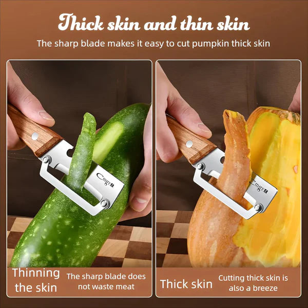 Zelviros™ Premium Stainless Steel Vegetable Peeler Pro