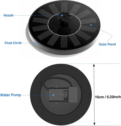 Solar Water Fountain